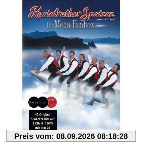 Die Kastelruther Spatzen Mega-Fanbox(Sound+Vision)