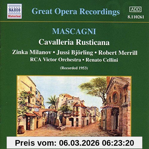 Cellini Cavalleria Rusticana
