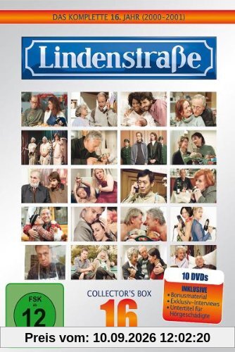 Die Lindenstraße - Das komplette 16. Jahr, Folgen 781-832 (Collector's Box, 10 Discs)
