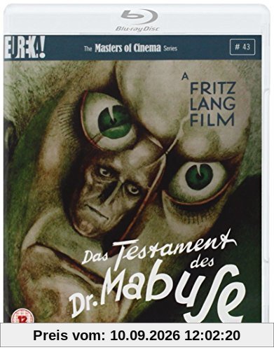 Das Testament Des Dr Mabuse [Masters of Cinema] (Dual Format Edition) [Blu-ray] [1933] [UK Import]