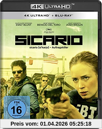 Sicario  (4K Ultra-HD) (+ Blu-ray)