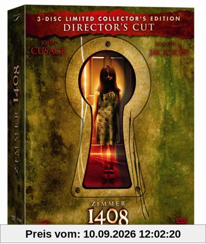 Zimmer 1408 - Limited Collector's Edition inkl. Director's Cut (3 DVDs) [Special Edition]
