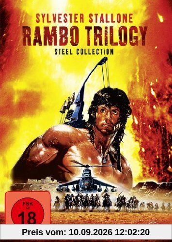 Rambo Trilogy (Steel Collection, gekürzte Fassung) [6 DVDs]