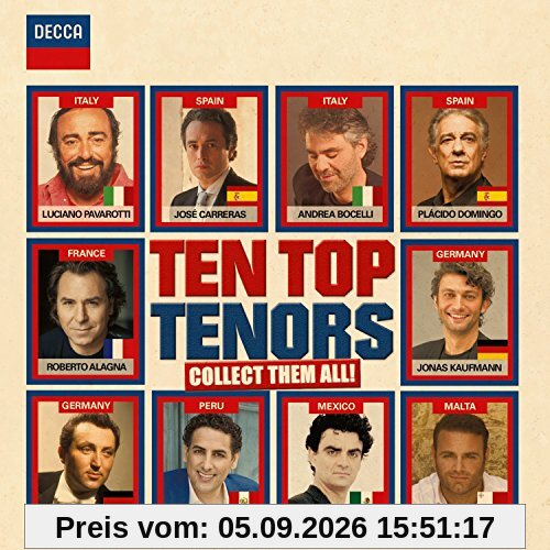 Ten Top Tenors