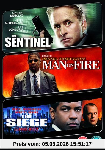 Sentinel The / Man On Fire / Siege The [DVD]