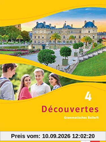 Découvertes 4. Ausgabe Bayern: Grammatisches Beiheft 4. Lernjahr (Découvertes. Ausgabe für Bayern ab 2017)