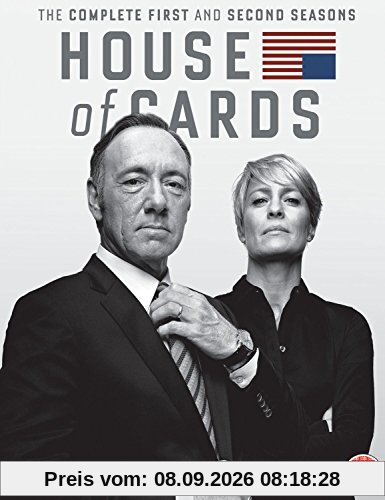 House of Cards - Season 1-2 [Blu-ray] [Import] Deutscher Ton