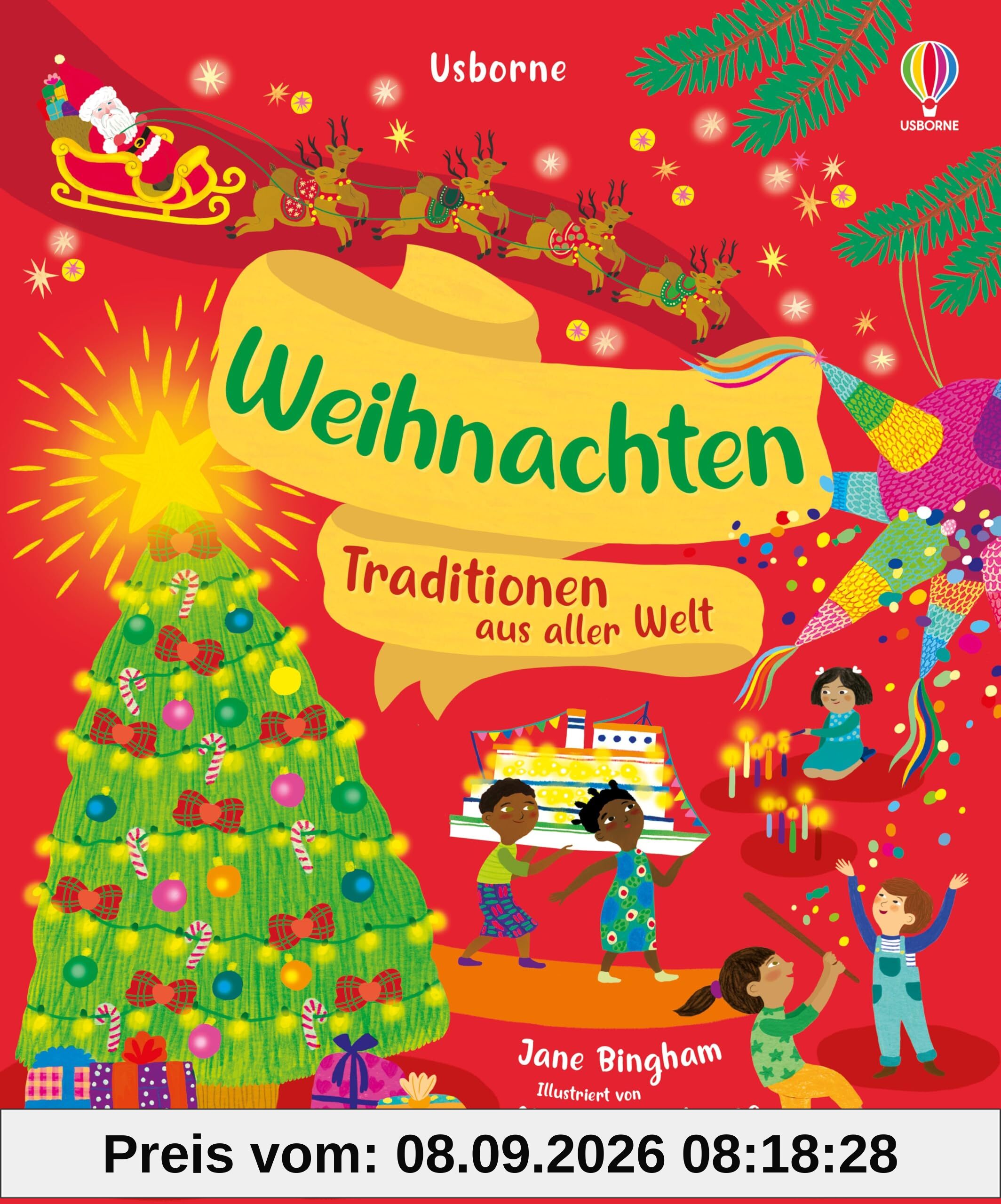 Weihnachten – Traditionen aus aller Welt: auf der Welt gibt es unterschiedlichste Weihnachtstraditionen – ob Lichter, Gebäck oder besondere ... Weltreise verzaubert – für Kinder ab 3 Jahren