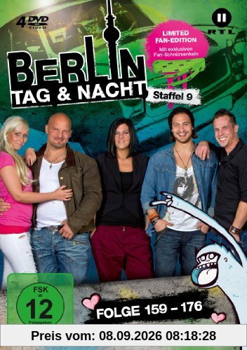 Berlin - Tag & Nacht - Staffel 09 (Folge 159-176) [Limited Edition] [4 DVDs]