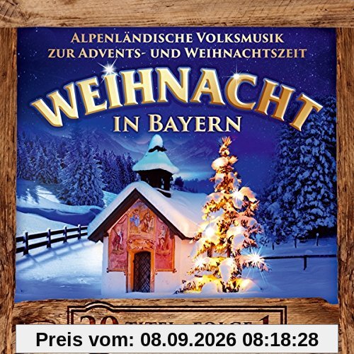 Weihnacht in Bayern; Instrumental; Alpenländische Volksmusik zur Advents- und Weihnachtszeit; Echte Volksmusik; Saitenmusik; Harfe; Hackbrett; Stubenmusik; Zither; Blechbläser; Weisenbläser; Hausmusik; Weihnachten; Adventsmusik; Weihnachtsmusik