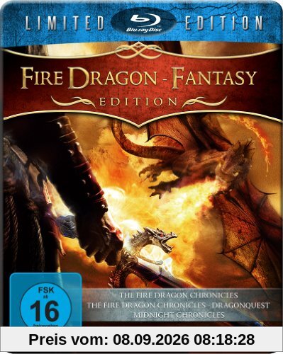 The Fire Dragon Fantasy Edition - Metal-Pack [Blu-ray] [Limited Edition]