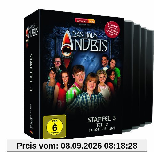Das Haus ANUBIS - Staffel 3, Teil 2 (Folgen 305-364) [4 DVDs]