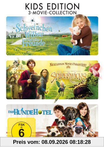Schweinchen Wilbur und seine Freunde / Die Geeimnisse der Spiderwicks / Das Hundehotel [3 DVDs]