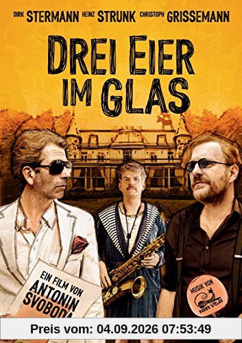 Drei Eier im Glas