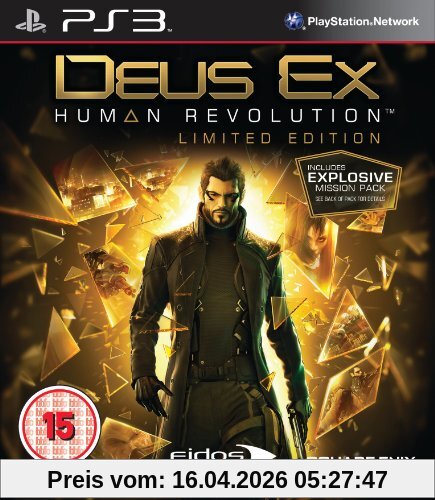 [UK-Import]Deus Ex Human Revolution Limited Edition Game PS3