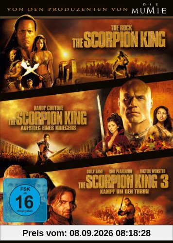 The Scorpion King / The Scorpion King - Aufstieg eines Kriegers / Scorpion King 3 - Kampf ... [3 DVDs]