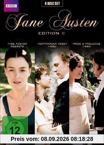 Jane Austen Edition 2: Miss Austen Regrets / Northanger Abbey / Pride & Prejudice [4 DVDs] [Deluxe Edition]