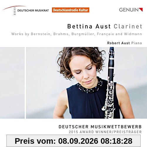 Bettina Aust Clarinet - Werke für Klarinette und Klavier - Deutscher Musikwettbewerb - 2015 Award Winner