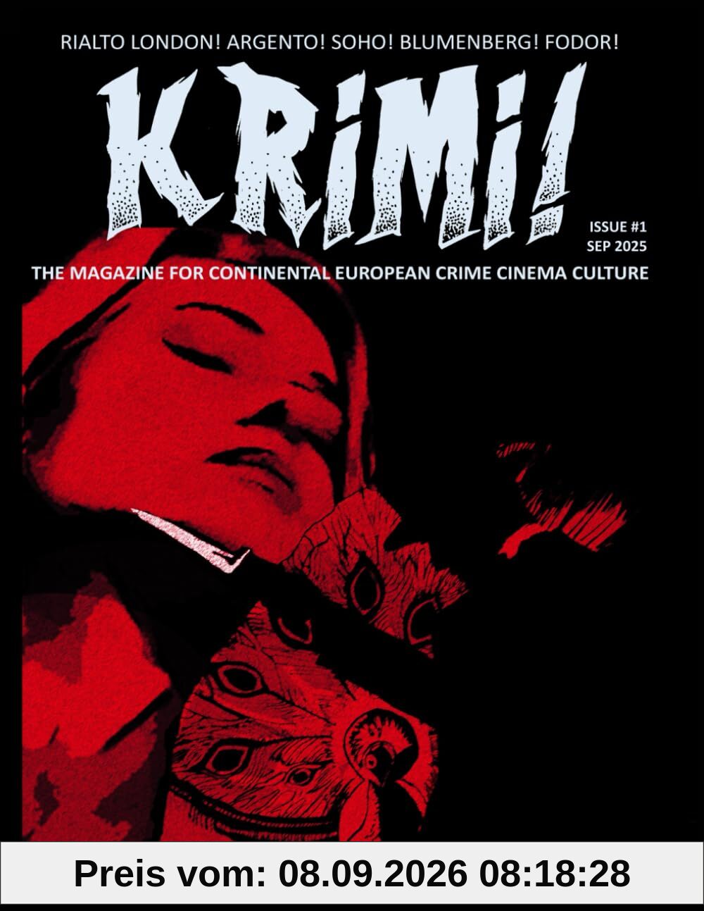 KRIMI! #1: The Phantom with the Crystal Plumage: CCC and Argento: The Magazine for Continental European Crime Cinema Culture