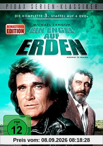 Ein Engel auf Erden - Staffel 3 (Highway To Heaven) - Remastered-Edition / Die komplette 3. Staffel der Kult-Serie mit Michael Landon (Pidax Serien-Klassiker) [6 DVDs]