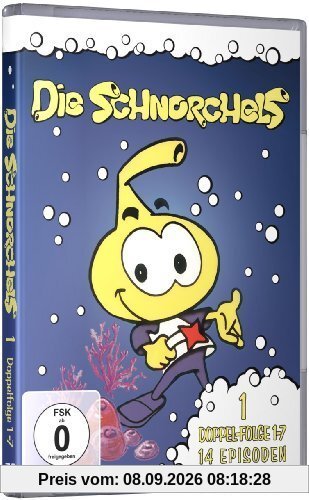 Die Schnorchels 1 - Doppel-Folge 1-7, 14 Episoden (Fernsehjuwelen)