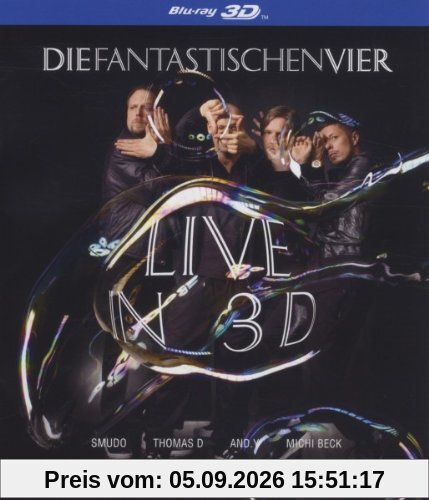 Die Fantastischen Vier - Live in 3D (2D + 3D Version) [3D Blu-ray]