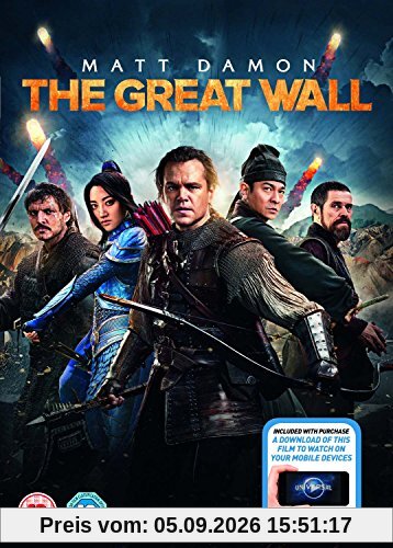 The Great Wall (+ digital download) [2017] [DVD]