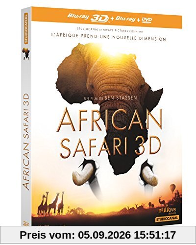 African safari 3D [Blu-ray] [FR Import]