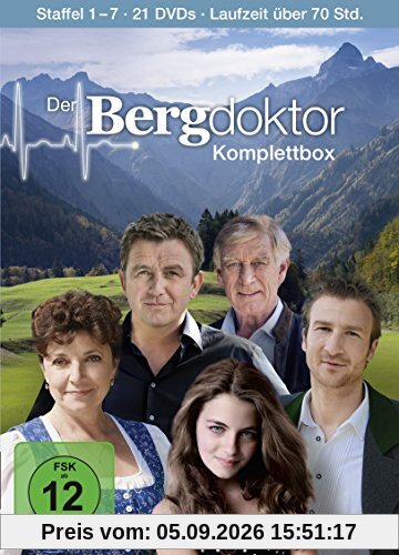 Der Bergdoktor - Komplettbox, Staffel 1 - 7 (21 Discs)
