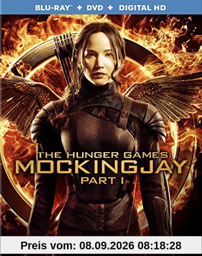 The Hunger Games: Mockingjay - Part 1 [Blu-ray + DVD + Digital HD]