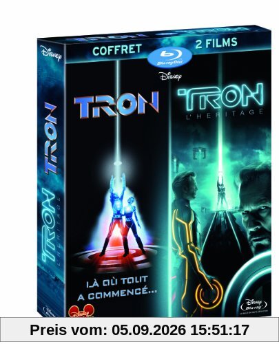 Coffret tron ; tron, l'héritage [Blu-ray] [FR Import]
