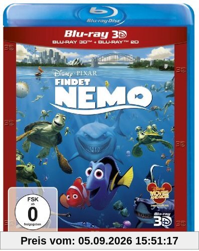 Findet Nemo (+ Blu-ray 2D) [Blu-ray 3D]