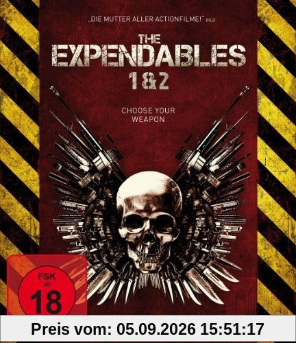 The Expendables 1+2 - Steelbook [Blu-ray]