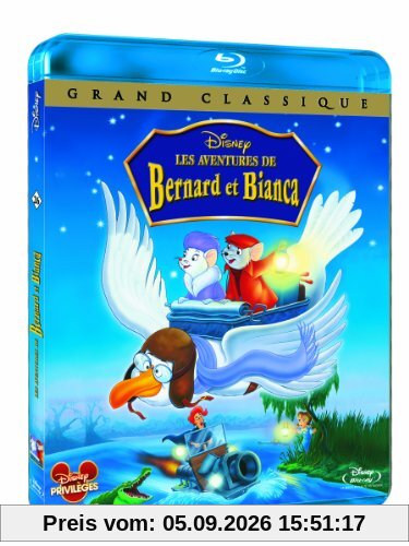 Les aventures de bernard et bianca [Blu-ray] [FR Import]