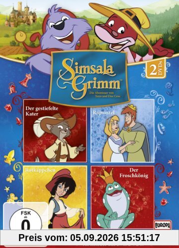 SimsalaGrimm - Vier tolle Märchen voller Abenteuer! [2 DVDs]