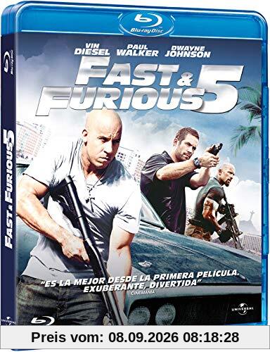 A Todo Gas 5 (The Fast &Amp; Furious 5) (Blu-Ray) (Import) (Keine Deutsche Sprache) (2011) Ludacris;