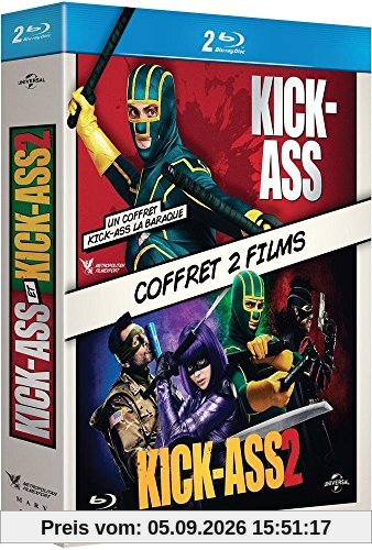 Kick-Ass 1 & 2 [Blu-ray]