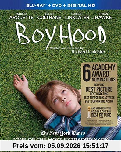 Boyhood (Blu-ray + DVD + Digital HD)