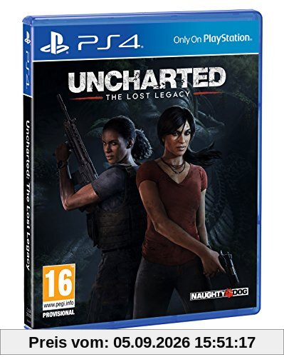 Uncharted: The Lost Legacy Jeu PS4