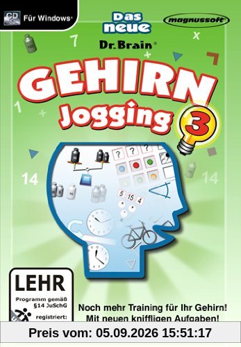 Das neue Dr.Brain Gehirnjogging 3 (PC)