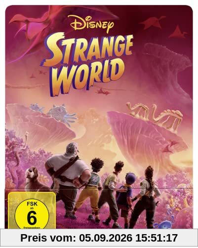 Strange World: Steelbook [Blu-ray]