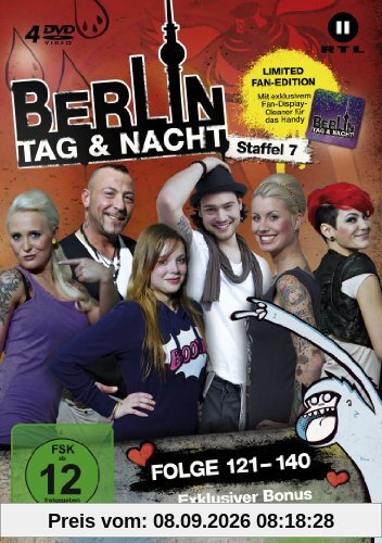 Berlin - Tag & Nacht - Staffel 7/Folge 121-140 - Fan Edition [Limited Edition] [4 DVDs]