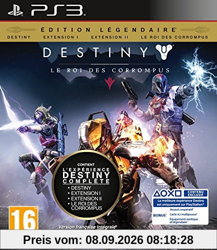 Destiny : le roi des corrompus - édition légendaire