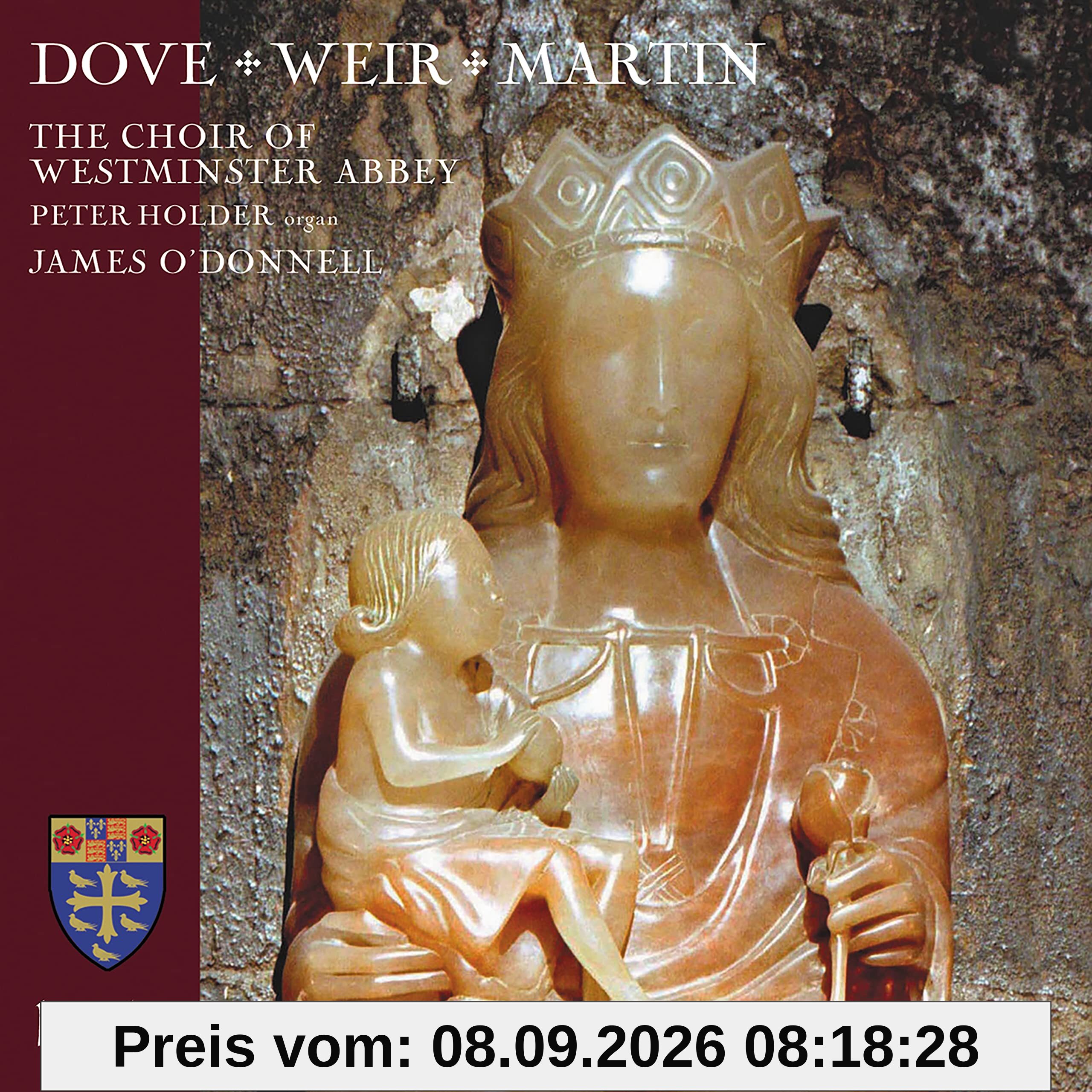 The Choir of Westminster Abbey singt Chorwerke von Dove, Weir & Martin