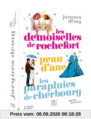 Coffret demy : les parapluies de cherbourg ; peau d'ane ; les demoiselles de rochefort [FR Import]