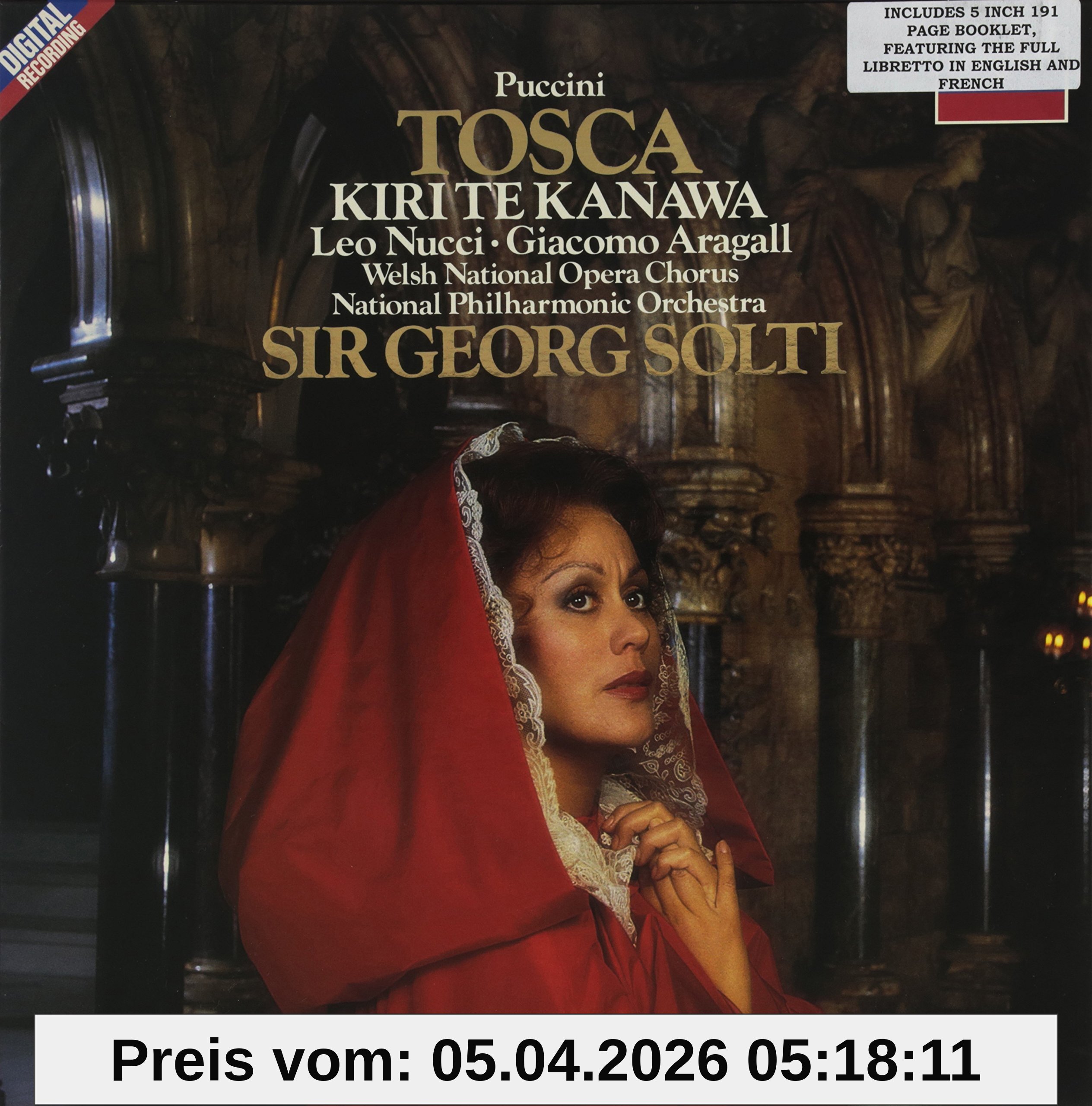 Tosca : Te Kanawa [Vinyl LP]