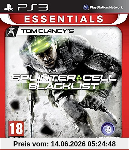 Splinter Cell : Blacklist - essentials [Französisch Import] (Deutsch-Spiel)