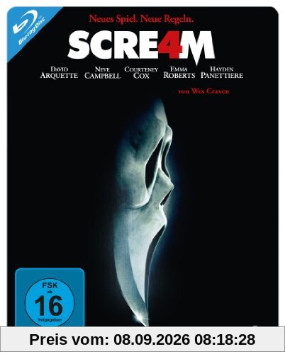 Scream 4 - Steelbook (Limited Edition) [Blu-ray]