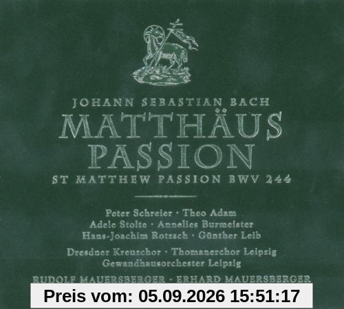 Matthäus-Passion/Mauersberger