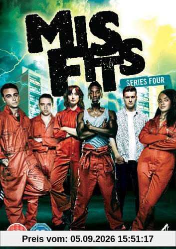 Misfits - Season 4 - Staffel 4 - UK-Import